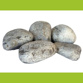 Guijarros, piedras de jardín, Gris Occhialino 40-60 mm (1000 kg)