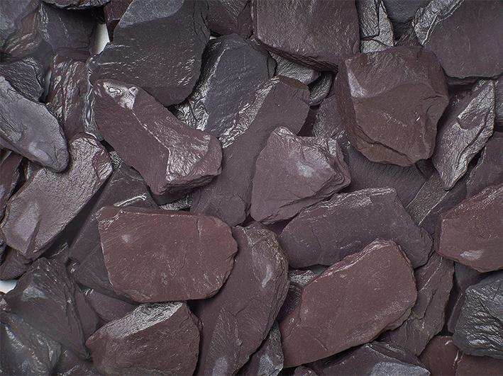 Graniglie & Granulati: Graniglia, granulato per giardino, Slate Viola 30-60  mm (600 kg)