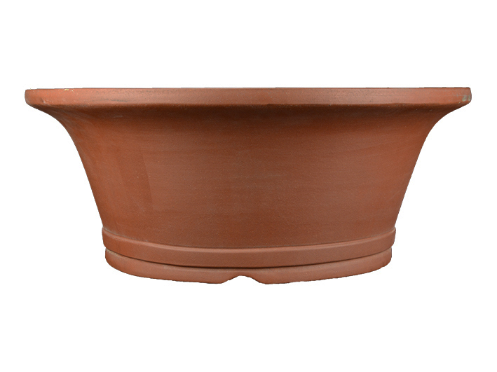 Pot rond en grès pour bonsaï 36 x 9 cm, Pots