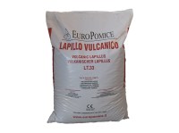 Lapillo vulcanico rosso, lava vulcanica 5/10 mm (c.ca 33 kg - 33 lt)