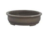 Pots: Stoneware oval bonsai pot 43x30x10 cm - GL27b