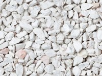 Graniglia, granulato per giardino, Bianco Verona 30-40 mm (40 sacchi da 25 Kg)
