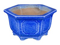 Vasi per bonsai: Vaso Giapponese rettangolare in plastica marrone per bonsai  24x17x7,5 cm - PG6