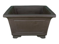 Vaso per bonsai ovale in gres 52x38,5x13 cm - GL27a