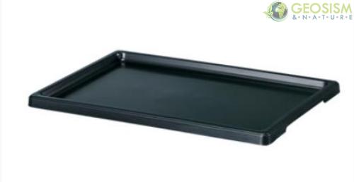 Sottovaso Giapponese in plastica a bordo arrotondato per bonsai 36,5x26x1  cm - A13