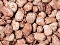 Pebbles, garden stones, Rosso Verona 60-100 mm (40 bags of 25 kg)