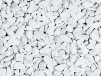 Grit, garden granulate, White Carrara 3-5 mm (25 Kg)